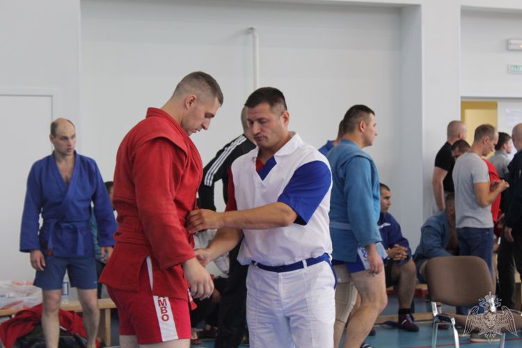 В Петрозаводске стартовал чемпионат Северо-Западного округа Росгвардии по самбо 