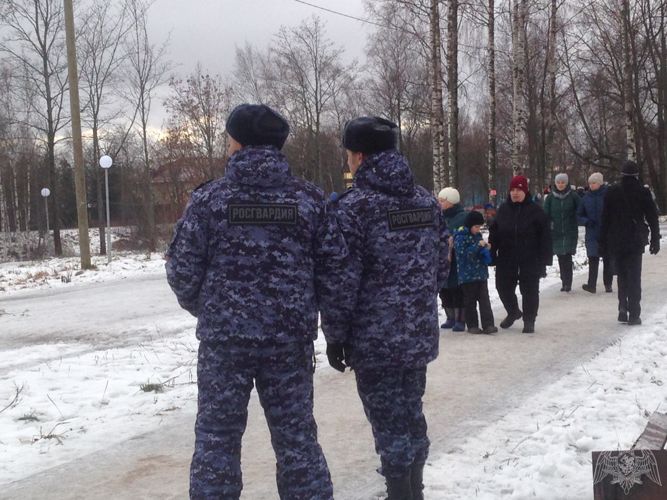 Сотрудники вневедомственной охраны приняли участие в обеспечении охраны общественного порядка в ходе XIX Зимнего фестиваля