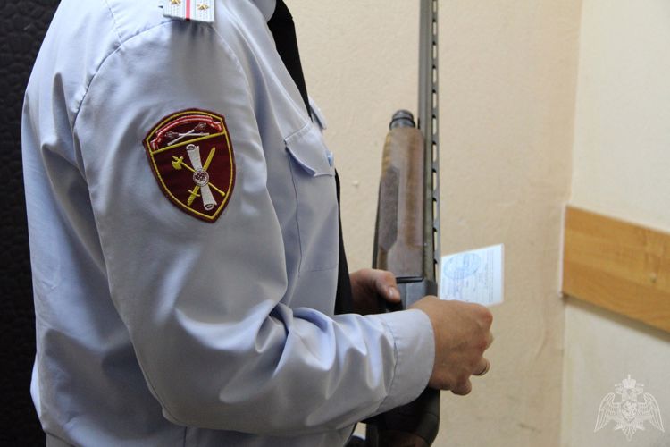 В территориальном управлении Росгвардии подвели итоги работы Центра лицензионно-разрешительной работы за неделю