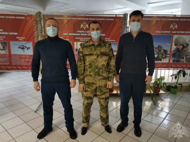 В территориальном управлении Росгвардии подвели итоги военно-патриотического воспитания молодежи