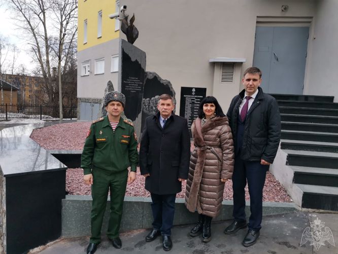Карельские росгвардейцы встретились с Героем России Вячеславом Бочаровым