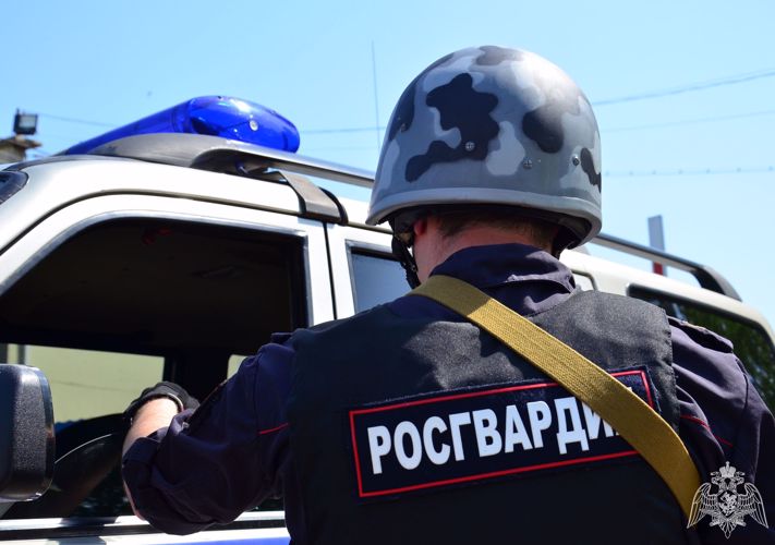Вневедомственная охрана задержала злоумышленника за порчу имущества