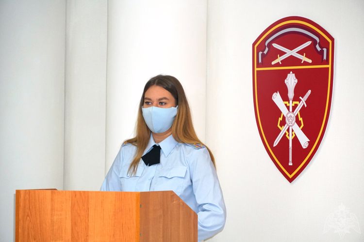 В территориальном управлении Росгвардии состоялась профилактическая беседа на тему дорожной безопасности