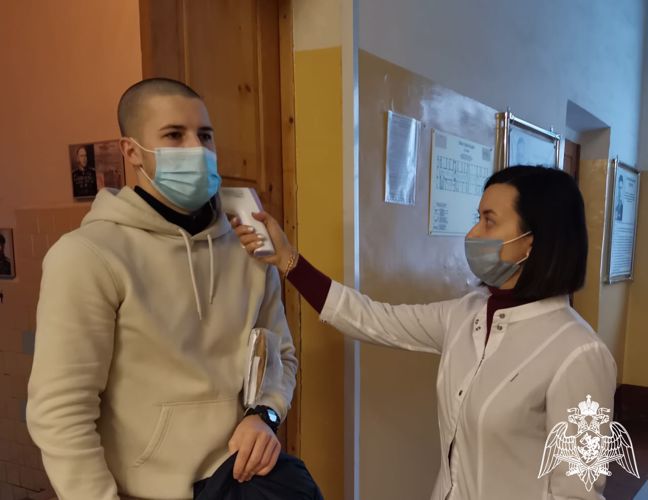 Призывники Карелии отправились служить в Центр подготовки личного состава Северо-Западного округа Росгвардии