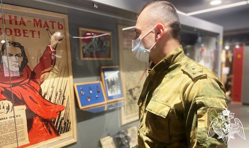 Росгвардейцы посетили Центр воинской славы Петрозаводска в преддверии Дня снятия блокады Ленинграда
