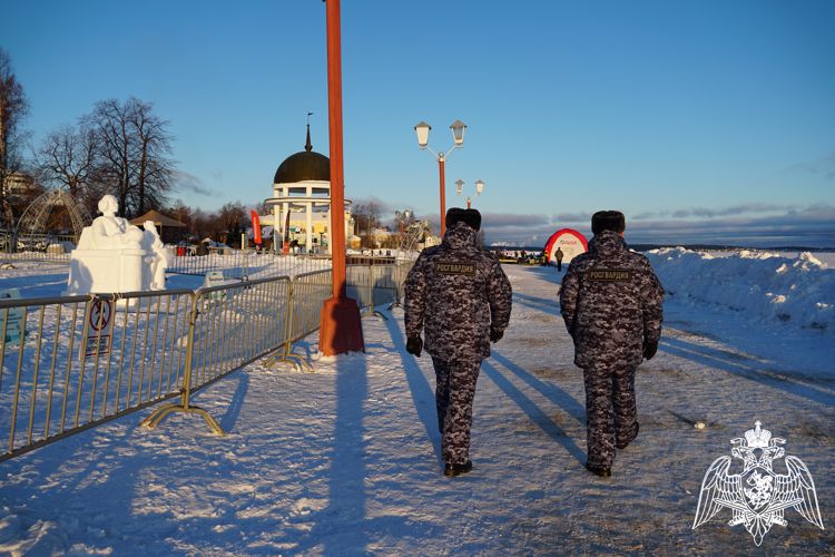 В Карелии росгвардейцы обеспечили правопорядок при проведении Лыжни России и «Гипербореи-2022»