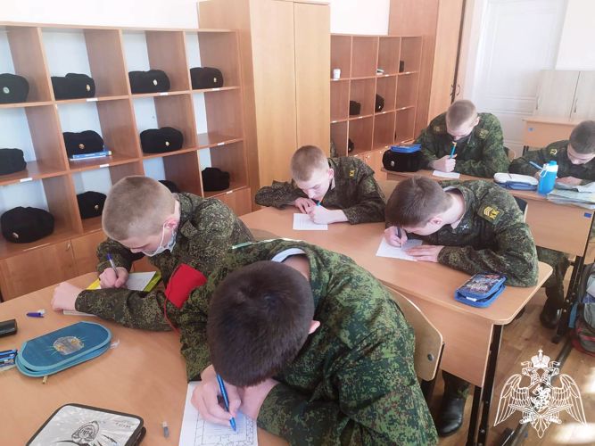 Карельские кадеты поддержали участников специальной операции на Украине (ВИДЕО)
