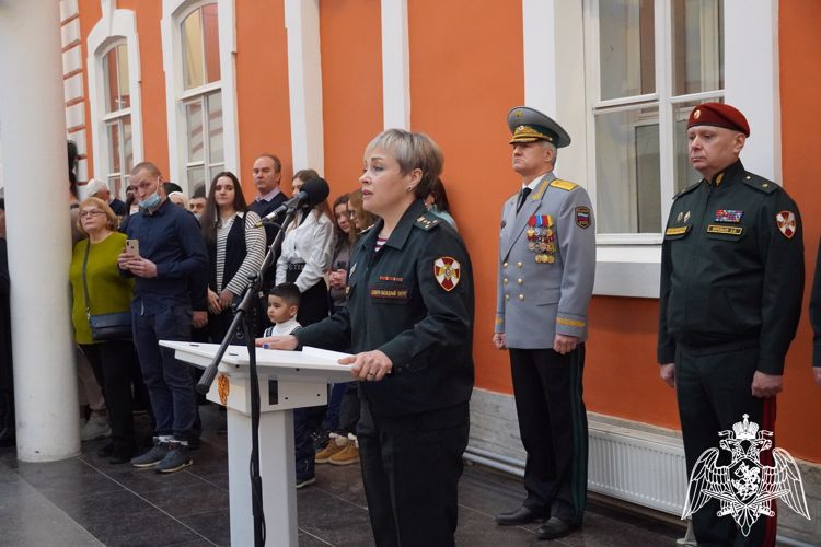 Призывники из Карелии приняли присягу в Центре подготовки личного состава Росгвардии