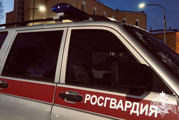 В столице Карелии наряд Росгвардии задержал дебошира из Ставрополья
