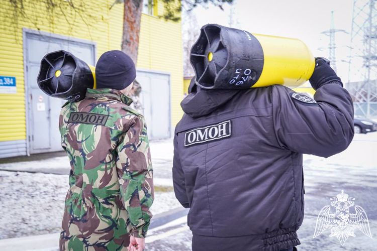 Водолазы карельского ОМОН «Илвес» Росгвардии тренировались в противодиверсионной борьбе (ВИДЕО)