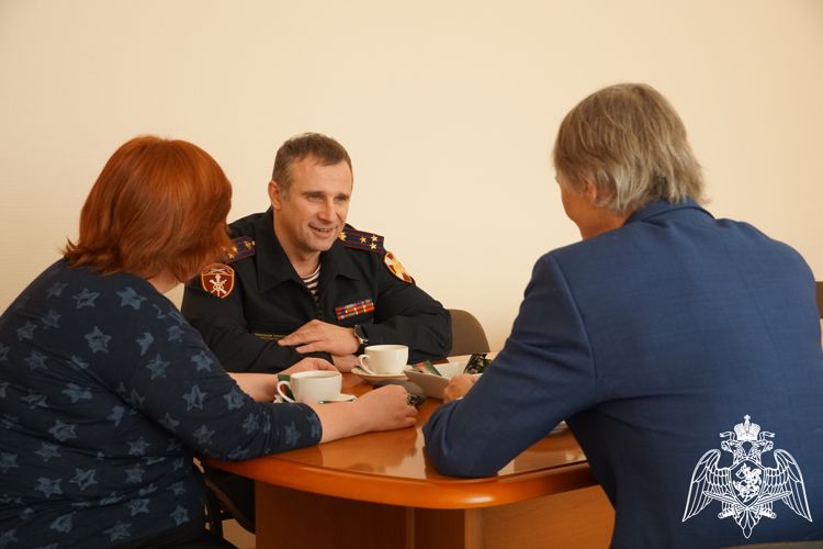 Начальник территориального управления Росгвардии провел рабочую встречу с директором карельского филиала РАНХиГС