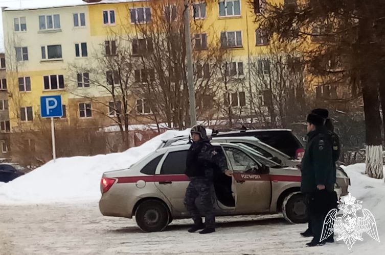 Росгвардейцы провели совместную со спасателями тренировку в одном из районов Карелии