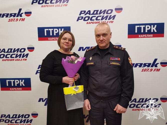 Руководство регионального управления Росгвардии приняло участие в радиоэфире