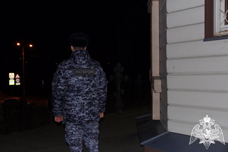 Росгвардия обеспечила правопорядок во время мероприятий, посвященных празднованию Пасхи