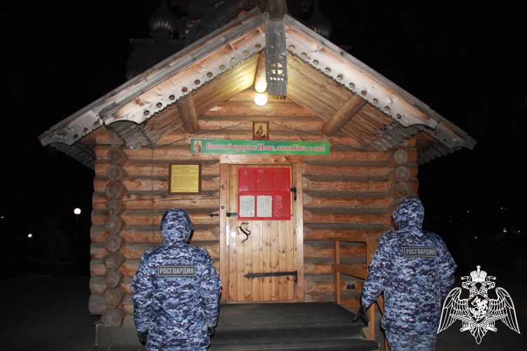 Росгвардия обеспечила правопорядок во время мероприятий, посвященных празднованию Пасхи
