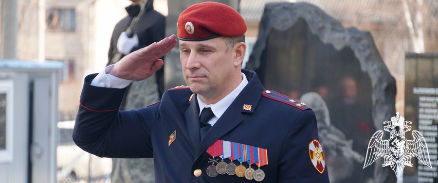 В территориальном управлении Росгвардии состоялись торжественные мероприятия по случаю 30-летия СОБР "Карху"