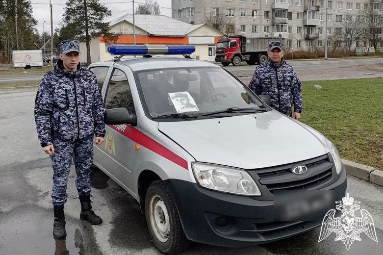 Росгвардейцы из Карелии присоединились к акции «Бессмертный автополк»
