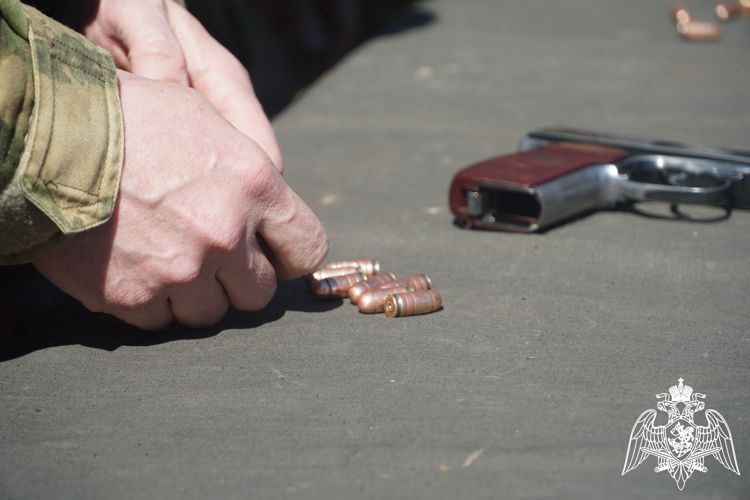 В территориальном управлении Росгвардии состоялась контрольная проверка (видео)