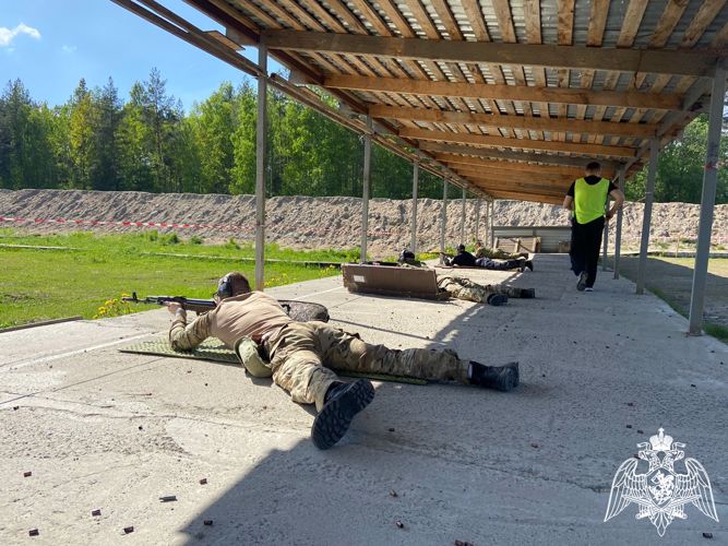 В Петрозаводске состоялось открытие чемпионата Северо-Западного округа Росгвардии по стрельбе