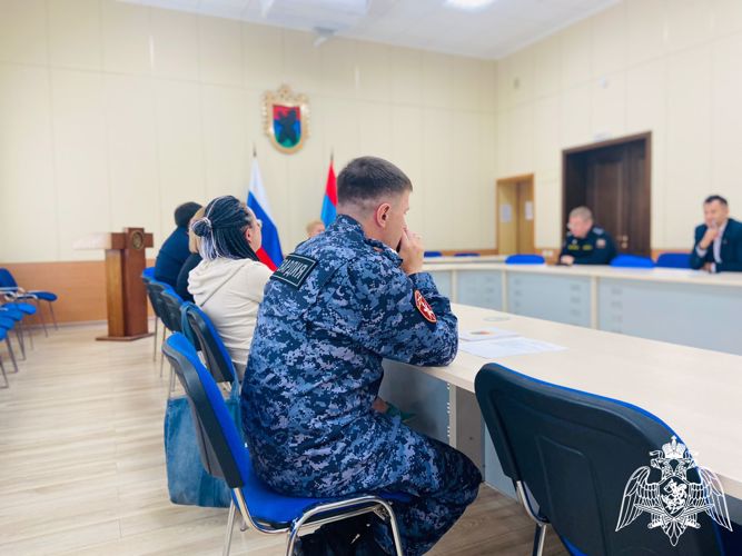 В Карелии руководство Росгвардии приняло участие в заседании Экспертного совета при Уполномоченном по правам ребёнка региона