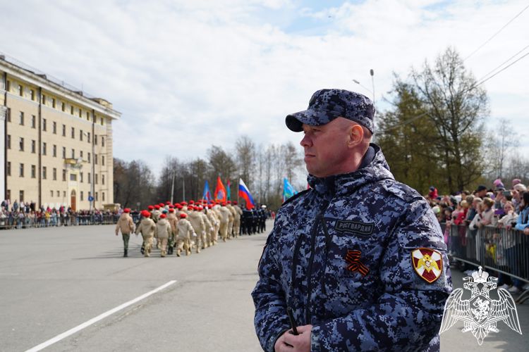 Карельские росгвардейцы обеспечили правопорядок в День Победы