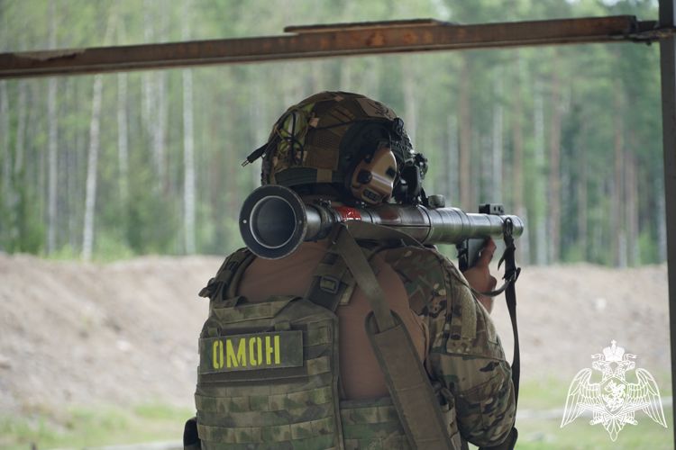В территориальном управлении Росгвардии состоялась контрольная проверка (видео)