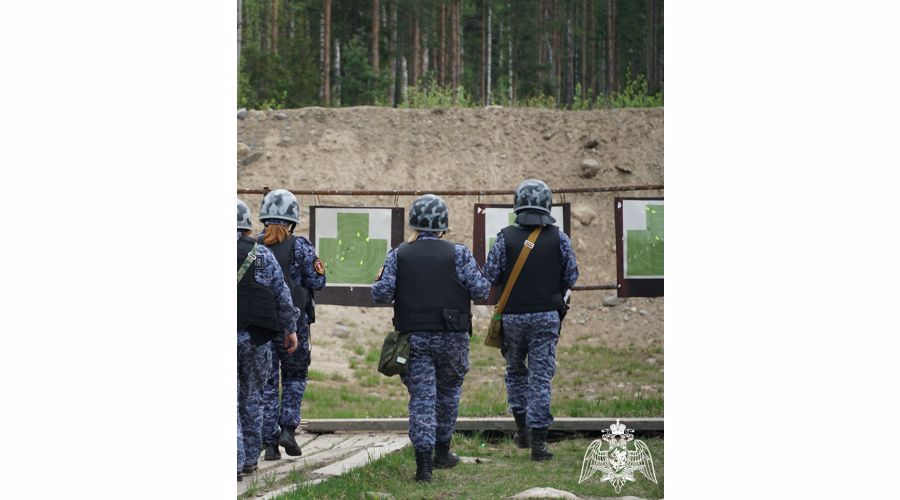 В территориальном управлении Росгвардии состоялась контрольная проверка (видео)
