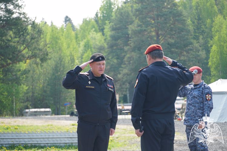 В Петрозаводске состоялось открытие чемпионата Северо-Западного округа Росгвардии по стрельбе