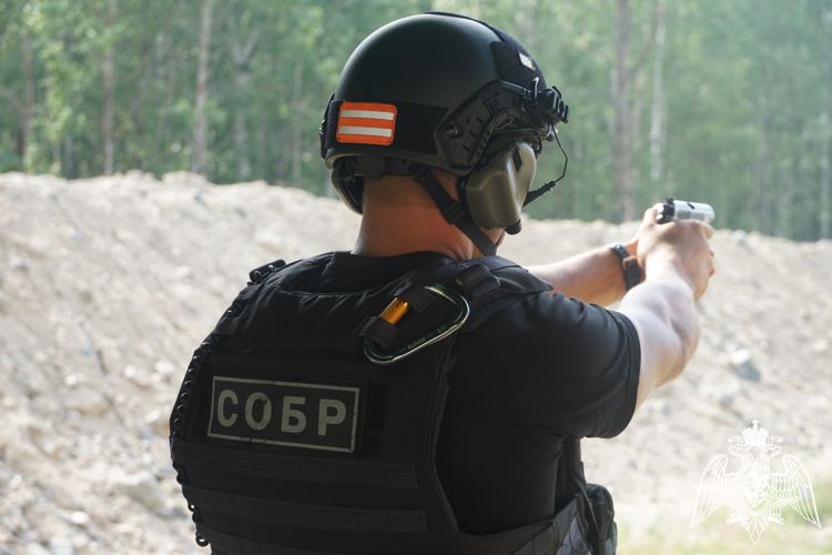 В территориальном управлении Росгвардии состоялась контрольная проверка (видео)