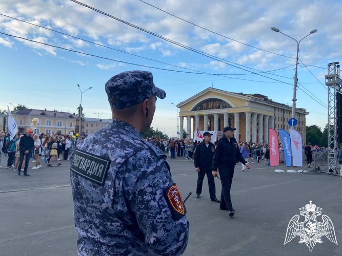 Карельские росгвардейцы обеспечили охрану общественного порядка в День города