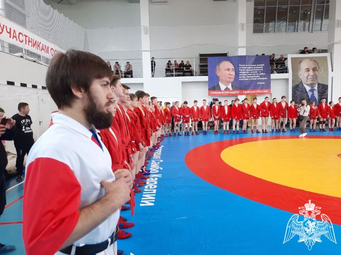 Начальник территориального управления Росгвардии принял участие в проведении турнира по самбо