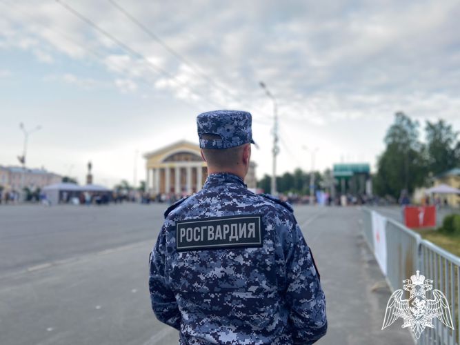 Карельские росгвардейцы обеспечили охрану общественного порядка в День города