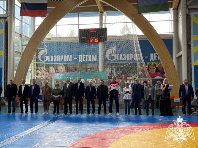 Начальник территориального управления Росгвардии принял участие в проведении турнира по самбо
