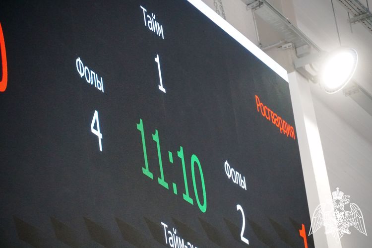 В Карелии проходит чемпионат «Динамо» по мини-футболу, участниками которого стали росгвардейцы
