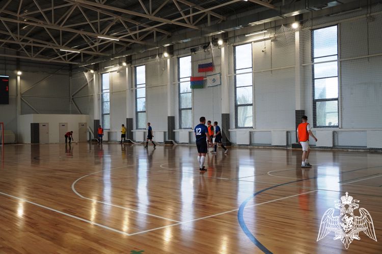 В Карелии проходит чемпионат «Динамо» по мини-футболу, участниками которого стали росгвардейцы