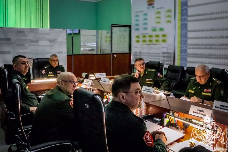 В САНКТ-ПЕТЕРБУРГЕ СОСТОЯЛОСЬ ЗАСЕДАНИЕ ВОЕННОГО СОВЕТА СЕВЕРО-ЗАПАДНОГО ОКРУГА РОСГВАРДИИ