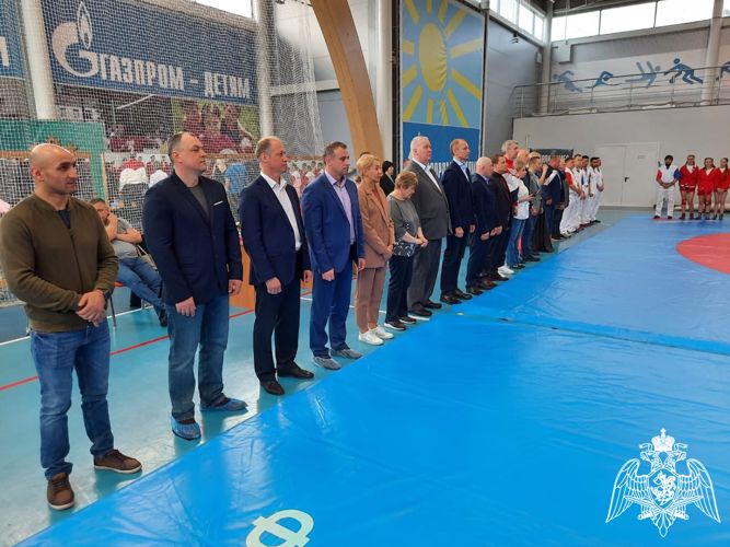 Начальник территориального управления Росгвардии принял участие в проведении турнира по самбо
