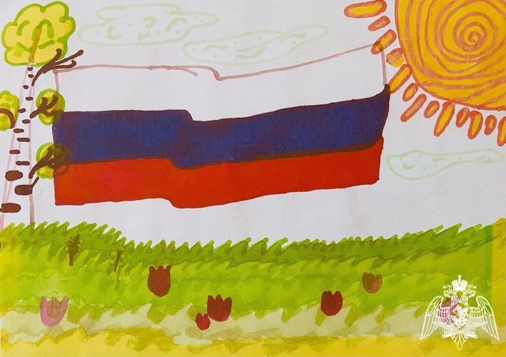 В региональном управлении Росгвардии состоялся конкурс рисунков ко Дню России