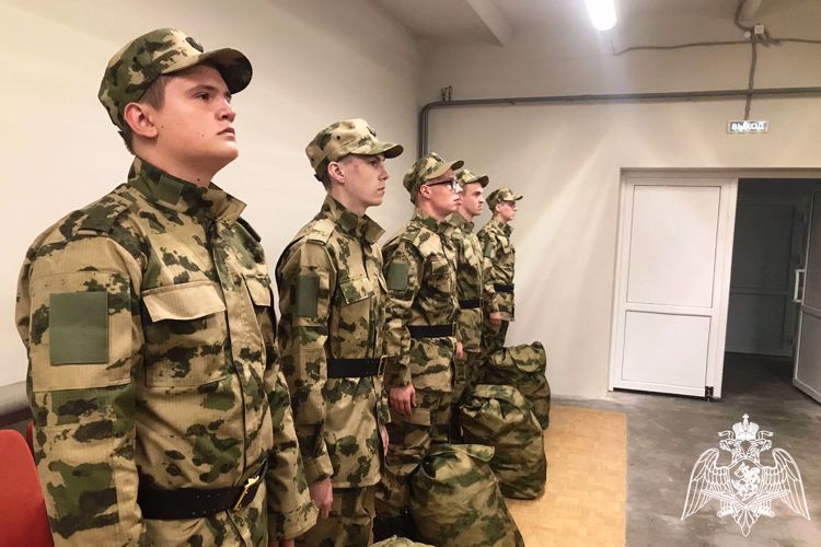 Призывники из Карелии отправились служить в войсковые части Северо-Западного округа Росгвардии