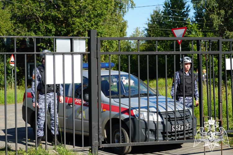 Карельские росгвардейцы приняли участие во всероссийских антитеррористических учениях