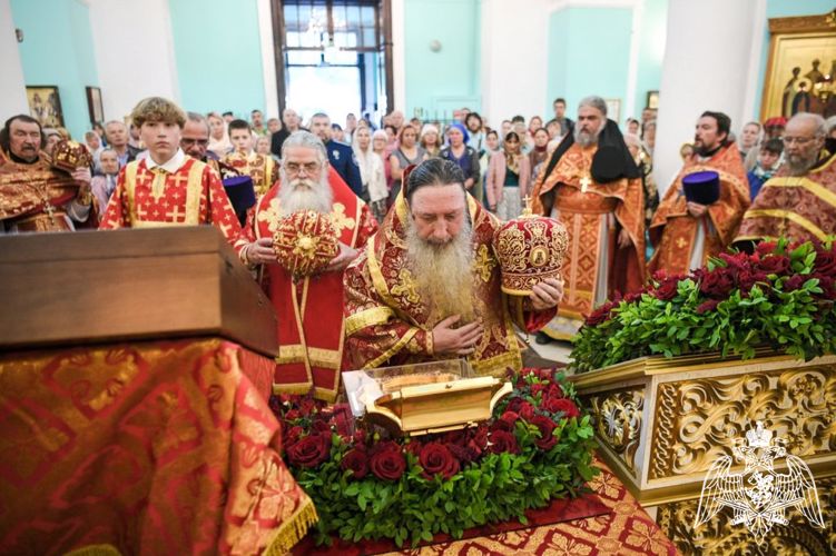 Сотрудники карельского ОМОН обеспечили безопасность пребывания ковчега с мощами великомученика Георгия Победоносца