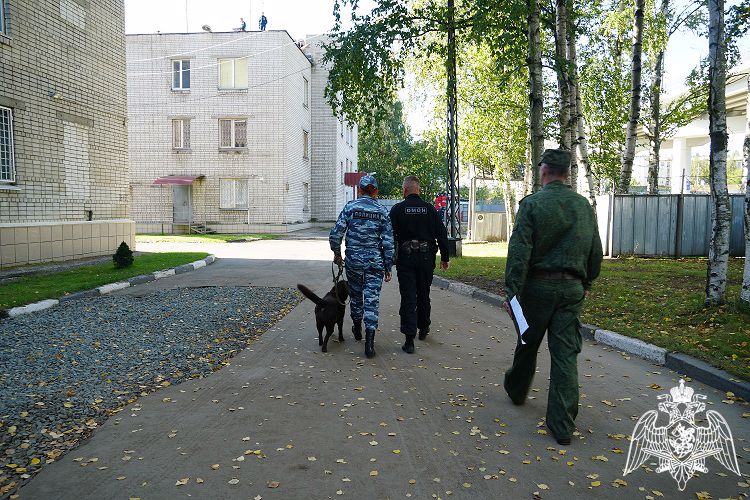 Карельские росгвардейцы приняли участие в межведомственных учениях оперштаба региона