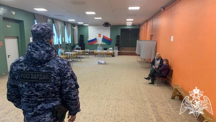 Росгвардия обеспечила безопасность проведения муниципальных выборов в Карелии