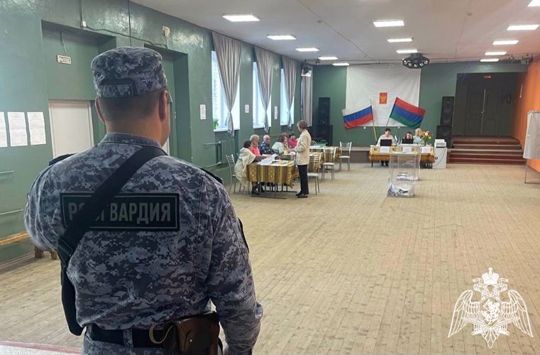 Росгвардия обеспечила безопасность проведения муниципальных выборов в Карелии