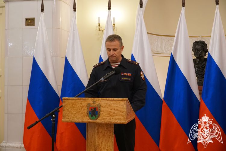 Руководитель Росгвардии в Карелии удостоен государственной награды