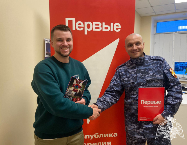 Росгвардейцы Карелии обсудили совместную работу с региональной командой «Движение первых»