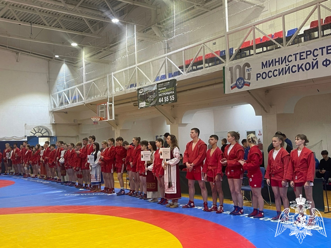 В Карелии руководство Росгвардии посетило Чемпионат и Первенство Северо-Запада по самбо