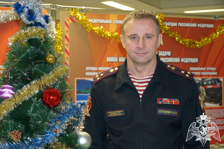 Поздравление начальника регионального управления Росгвардии  с Новым годом  и Рождеством