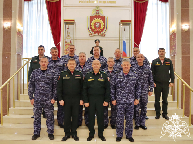Руководитель теруправления принял участие в рабочей встрече в рамках проведения оперативного сбора руководящего состава СЗО Росгвардии