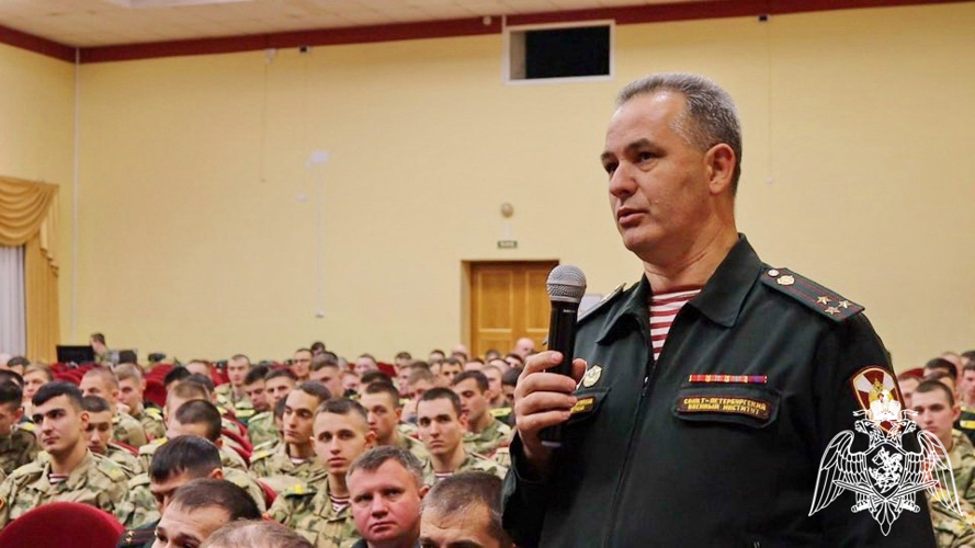 Руководитель теруправления принял участие в рабочей встрече в рамках проведения оперативного сбора руководящего состава СЗО Росгвардии